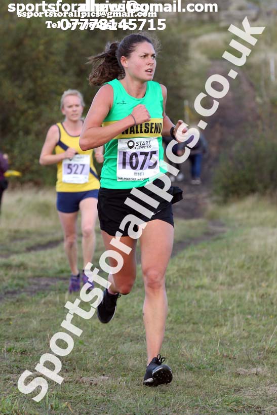 Senior womens 2019 Start Fitness Harrier League, Wrekenton, Gateshead. Photo: David T. Hewitson/Sports for All Pics